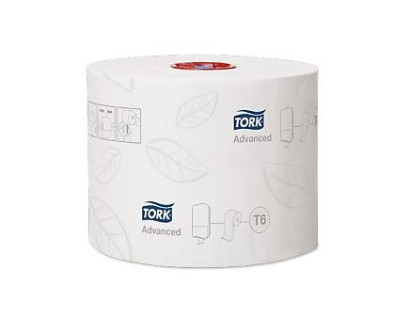 Tork 127530 Midi Toilettenpapier Advanced 2-lagig 9.9cm 100m weiß