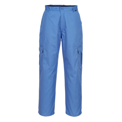 Antistatik ESD Hose blau L