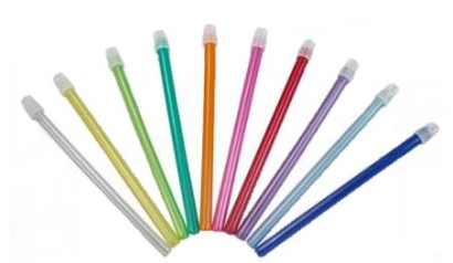 Speichelsauger, abnehmbare Filter, 15 cm, Transparent