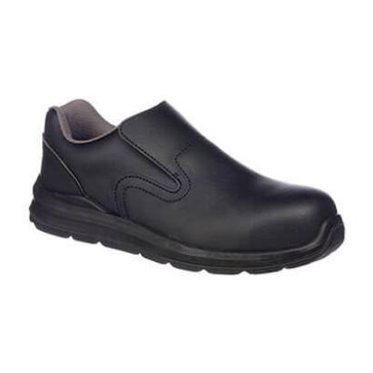 Portwest Compositelite Slip On SicherheitstrainerSchwarz 36