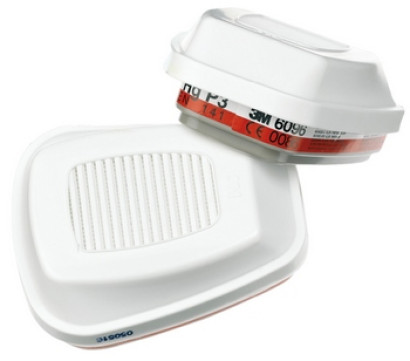 3M 6096 HGP3 gáz-, gőz- és részecskeszűrő betét