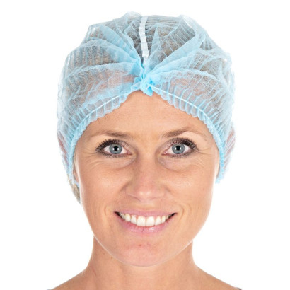 Klipphauben Detect | PP, blau 50cm