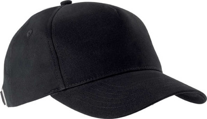 KP051 ACTION II - 5 PANEL CAP - BLACK