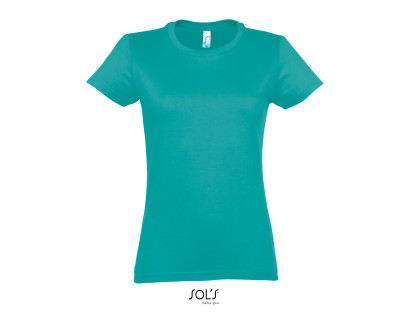 SOL'S IMPERIAL DAMEN T-SHIRT MIT RUNDHALS caribbean blue 2XL