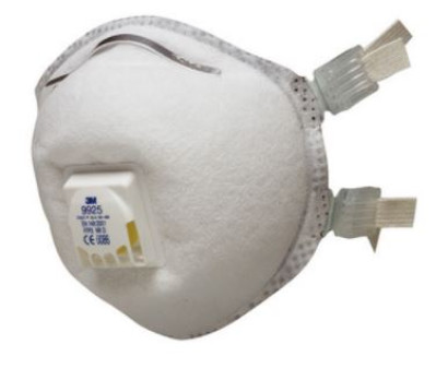 3M 9925 FFP2 részecskeszűrőfélálarc