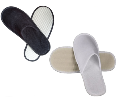 Slipper Guarder Froteetee geschlossen Spitze weiß