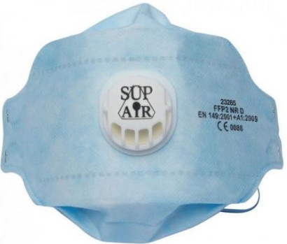 Supair 23285 FFP2NR D Shell mask mit Ventil