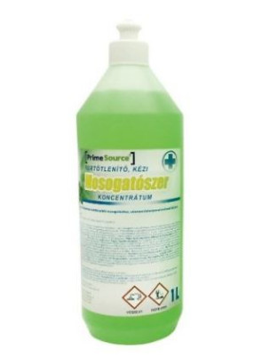 Prime Source 2076 Professional mosogatószer, lime és citromfű illat, zöld, 1L