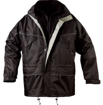 ISA Parka 3 in 1 Polyester, mit PVC Beschichtung L