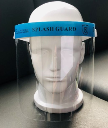 Víztiszta arcvédő, páramentes