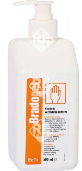 BRADOGEL kézfertőtlenítő 500ml pumpás