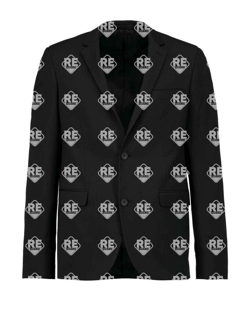 Herren sakko aus mischgewebe Kariban anthrazit meliert 46