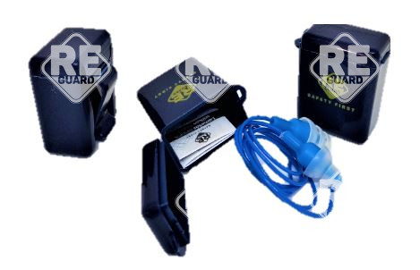 Guarder Silikon-Ohrstöpsel mit Aufbewahrungsbox (blau)