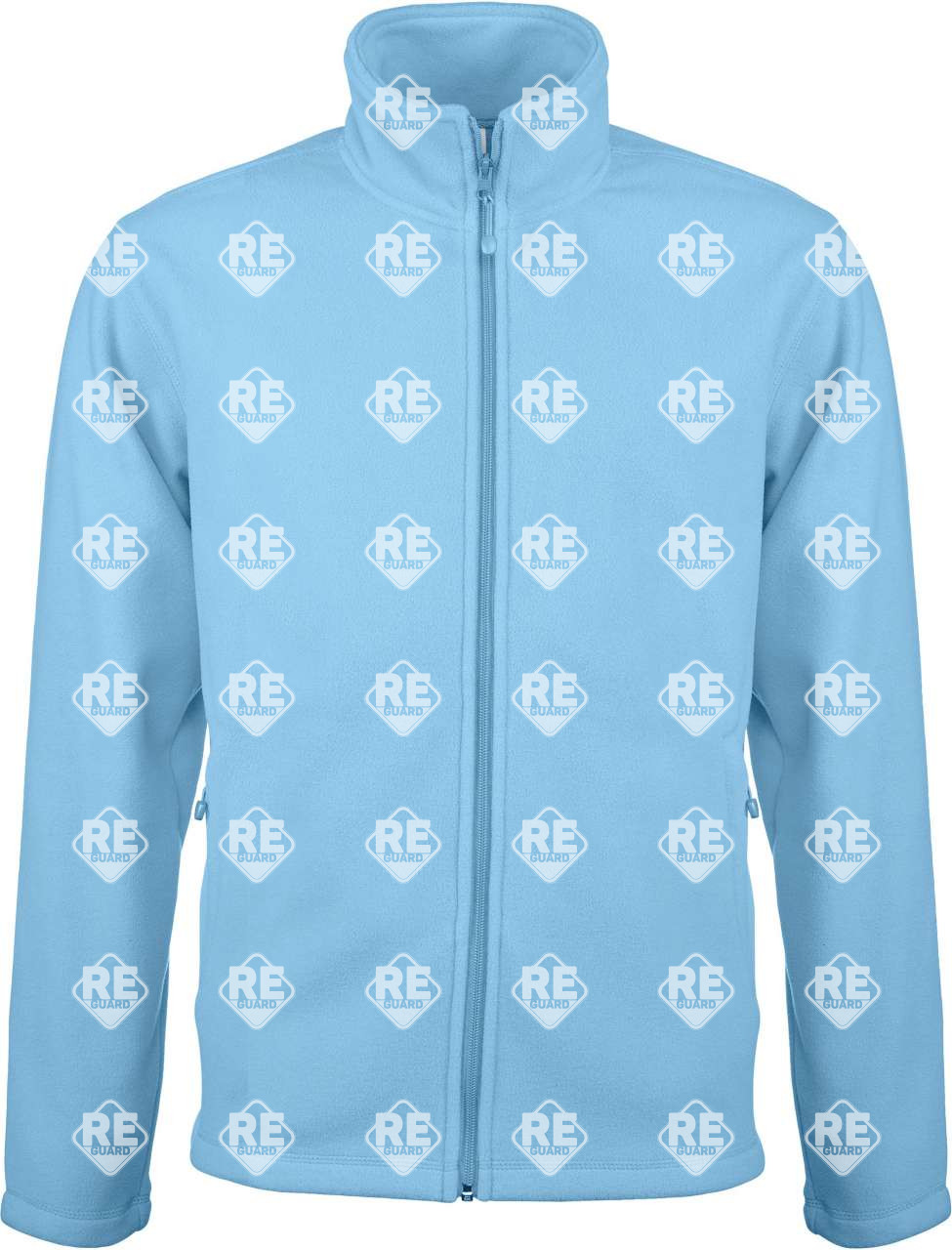 FALCO - JACKE AUS MIKROFLEECE MIT DURCHGEHENDEM REISSVERSCHLUSS beige 2XL