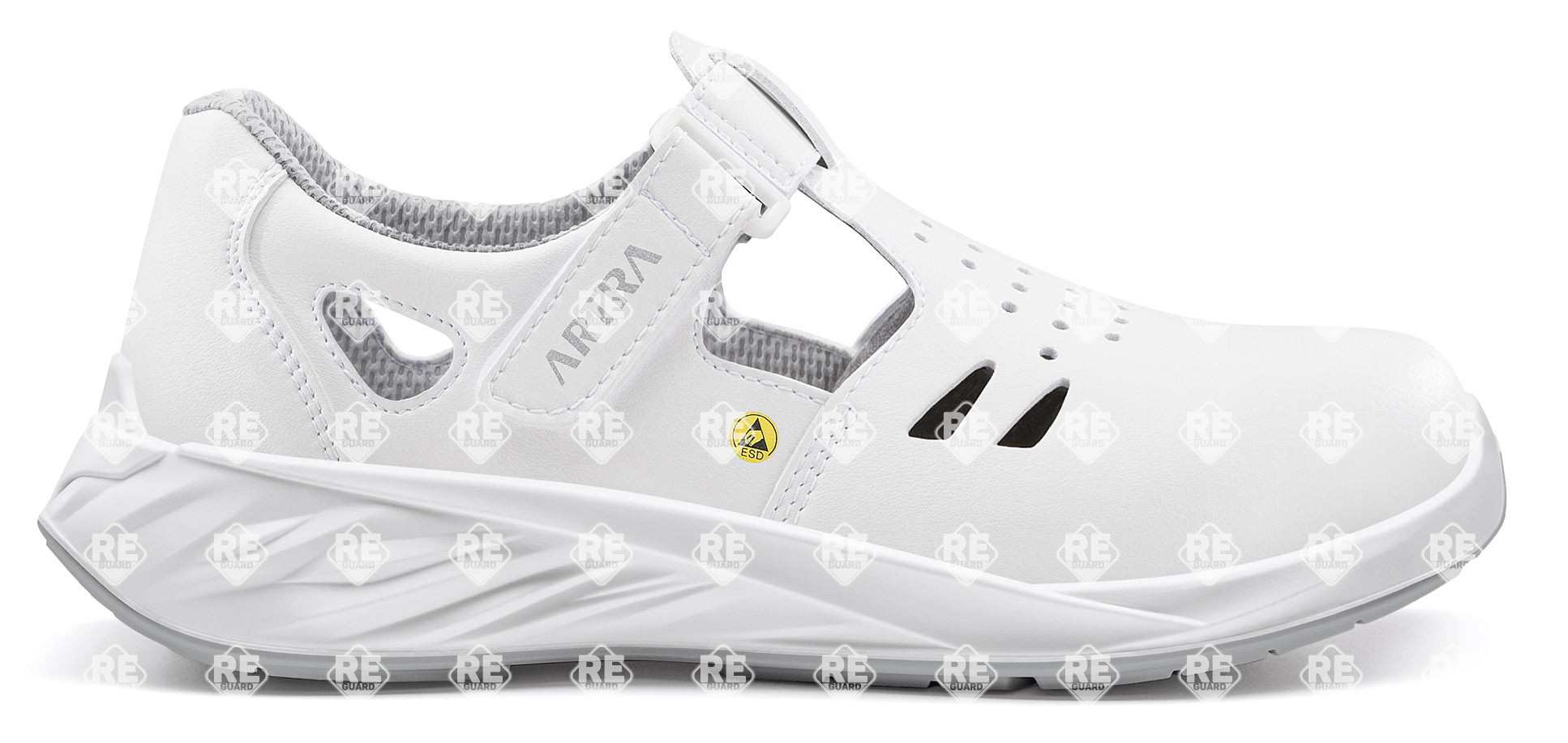 ARTRA ARMEN 9003 1010 S1PL ESD SRC weiss sandal 36