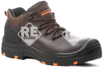 TOPAZ Sicherheitshalbschuhe S3 SRC HRO braun, Composite 38