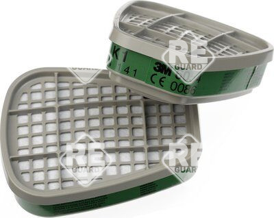 3M 6054 K1 gáz-,gőz- és részecske-szűrő betét