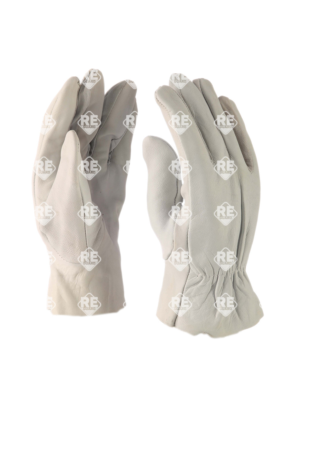 WIG-Schweißerhandschuh, Oberhand: Schafleder, Manschette aus Rindspaltleder, Größe: 9