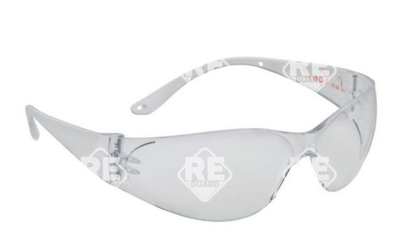 POKELUX - Schutzbrille transparentes Gestell farblose beschl