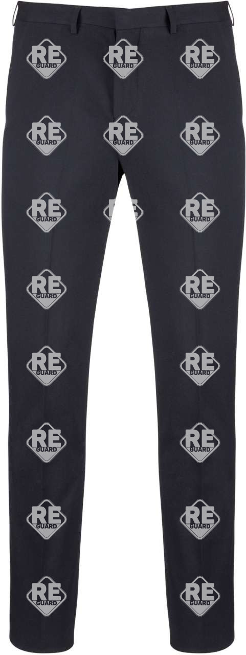 Herrenhose aus mischgewebe Kariban anthrazit meliert 36