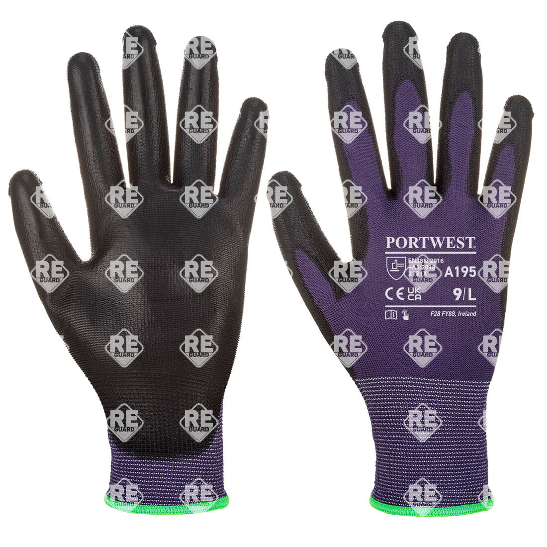 Touchscreen Handschuh schwarz L