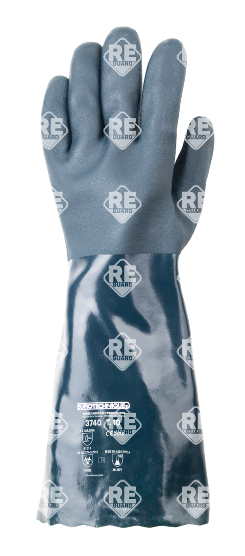 EUROCHEM 3720 Handschuh aus Polymer, grün, 40 cm 8