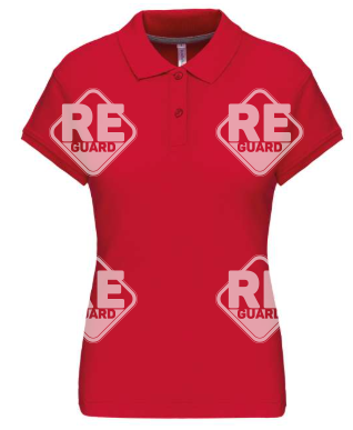 KA242 damen-pique-poloshirt mit kurzarm schwarz 2XL