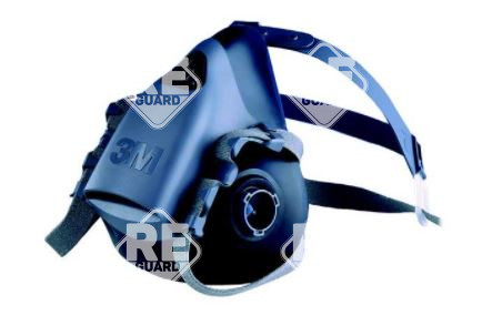 3M 7501B szilikon félálarc kicsi méret