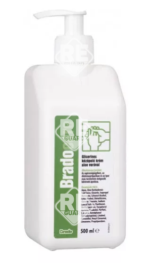 BRADOCARE ALOE VERA KÉZVÉDŐ KRÉM 500 ML