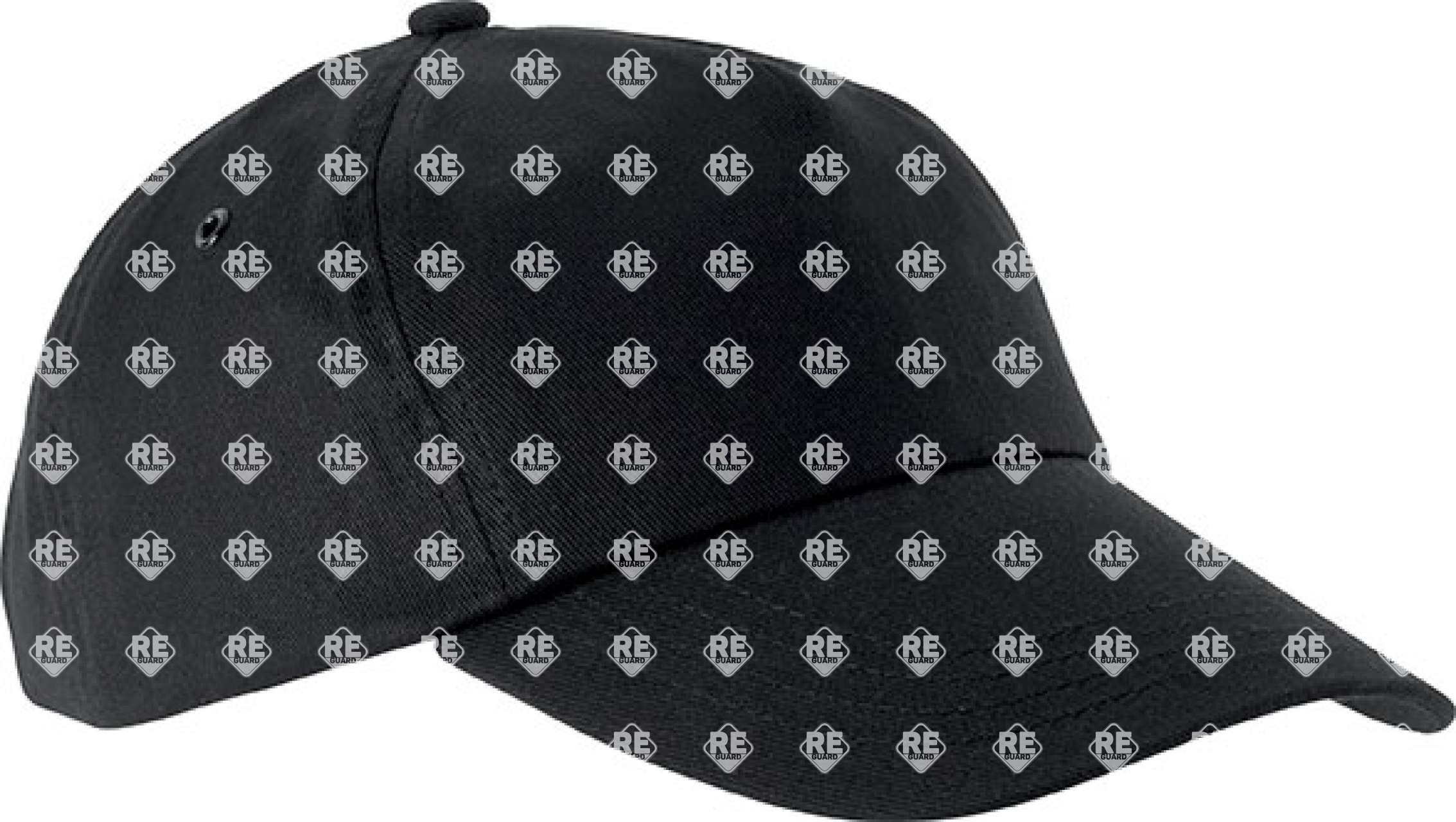 KP034 FIRST - 5 PANELS CAP black