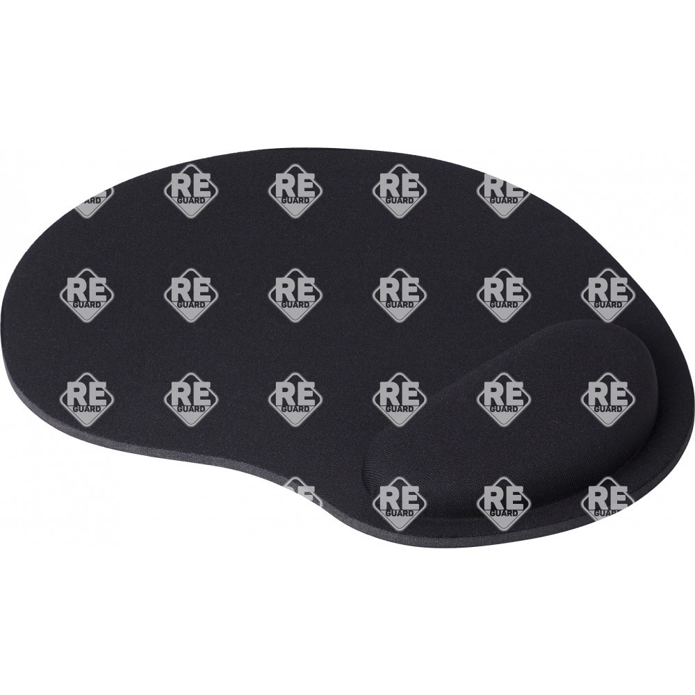 Ergonomisches mauspad schwarz.
