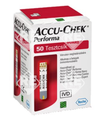 Teststäbchen für accu-chek performa glucose 50
