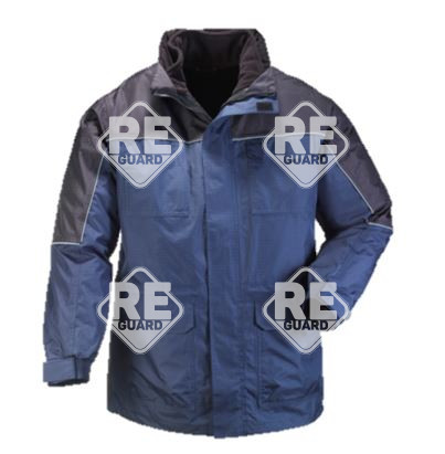 Parka Ripstop dunkelblau/schwarz L