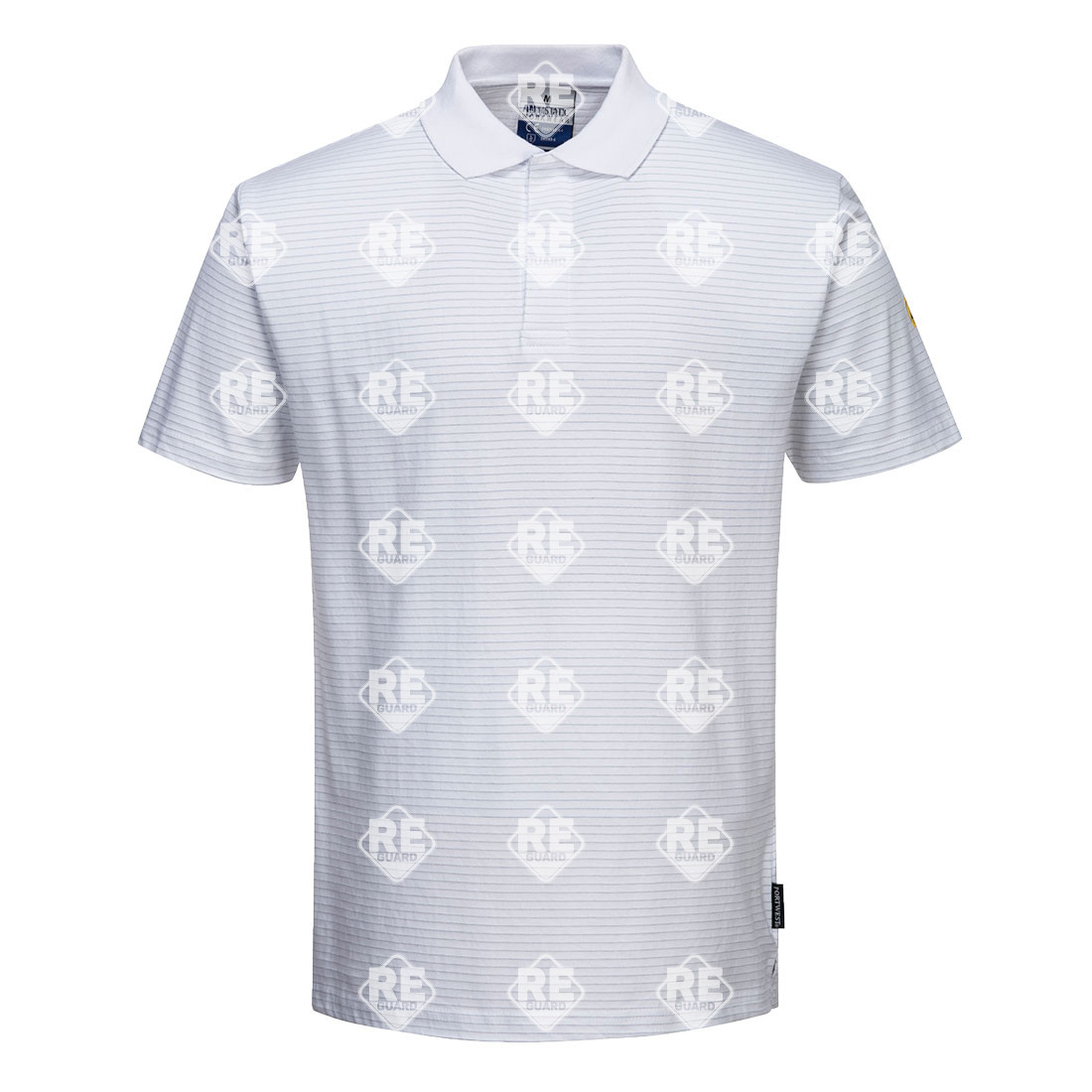 Antistatik ESD Polo-Shirt  Hamilton Blau 4XL