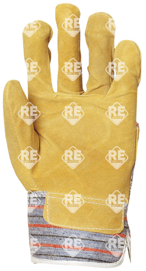 EUROSTRONG 204 Dockerhandschuh aus Rindsspaltleder mit Baumwollfutter 10