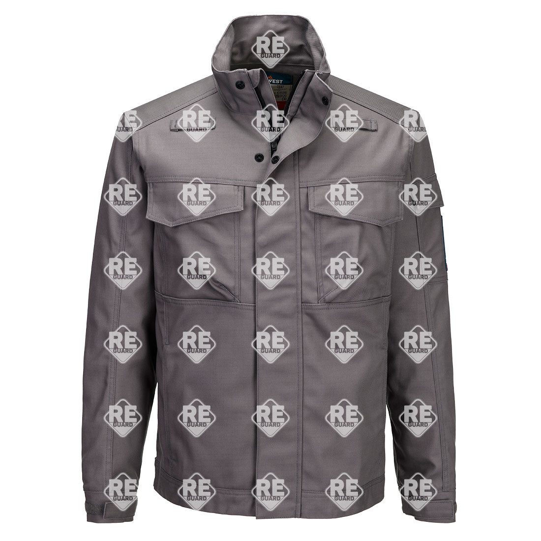 Bizflame Industry FR-Jacke Grau 4XL