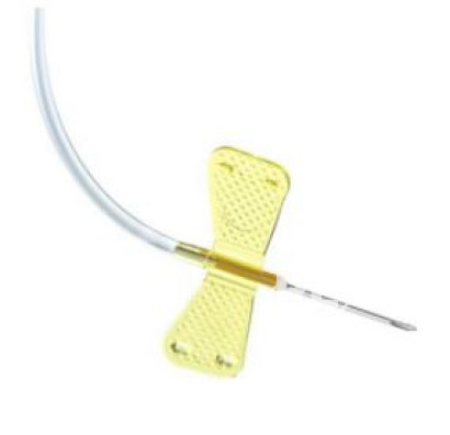 Butterfly / Flügelkanüle 21G grün