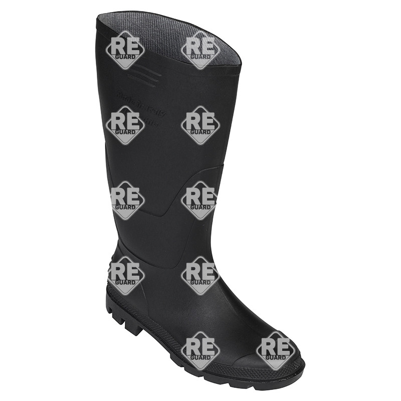 PVC Stiefel, weiß, Größe 37