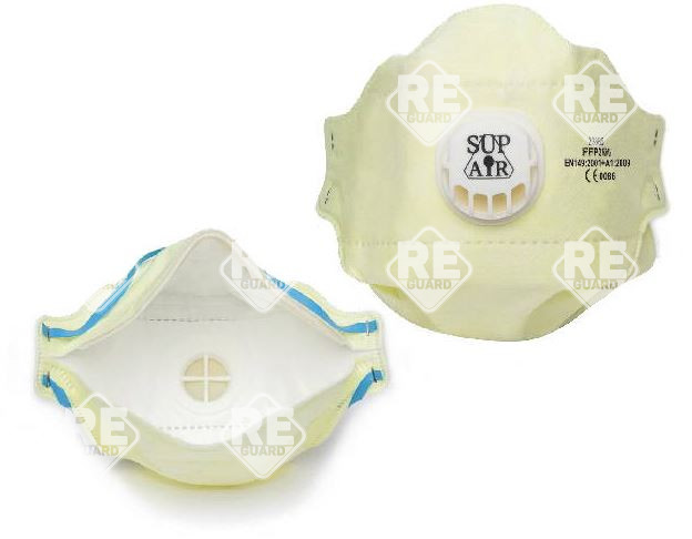 Supair 23385 FFP3 NR D Shell Maske mit Valve