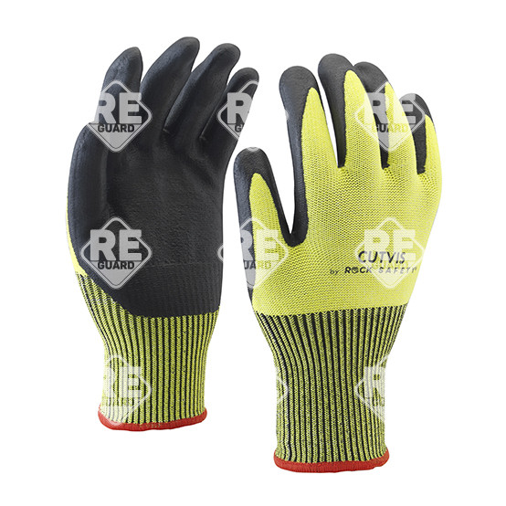 Schnittsichere Montagehandschuhe mitMikro-Nitrilschaum-Innenhandbeschichtung,Gröse: 7