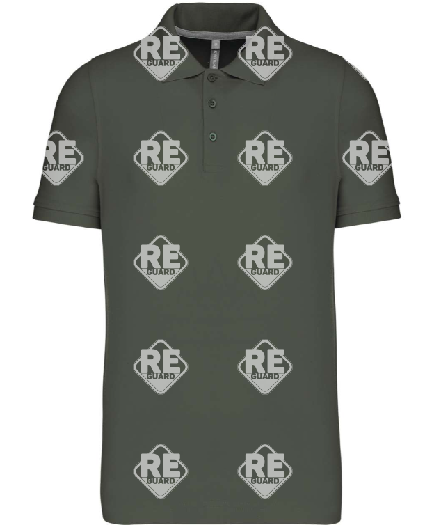 KA241 herren-piqué-poloshirt mit kurzarm schwarz 2XL