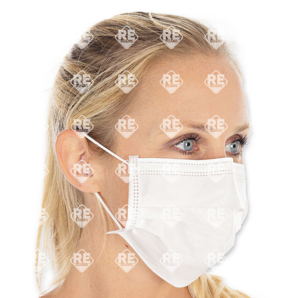 Mundschutz Hygostar II Typ 3-lagig schwarz