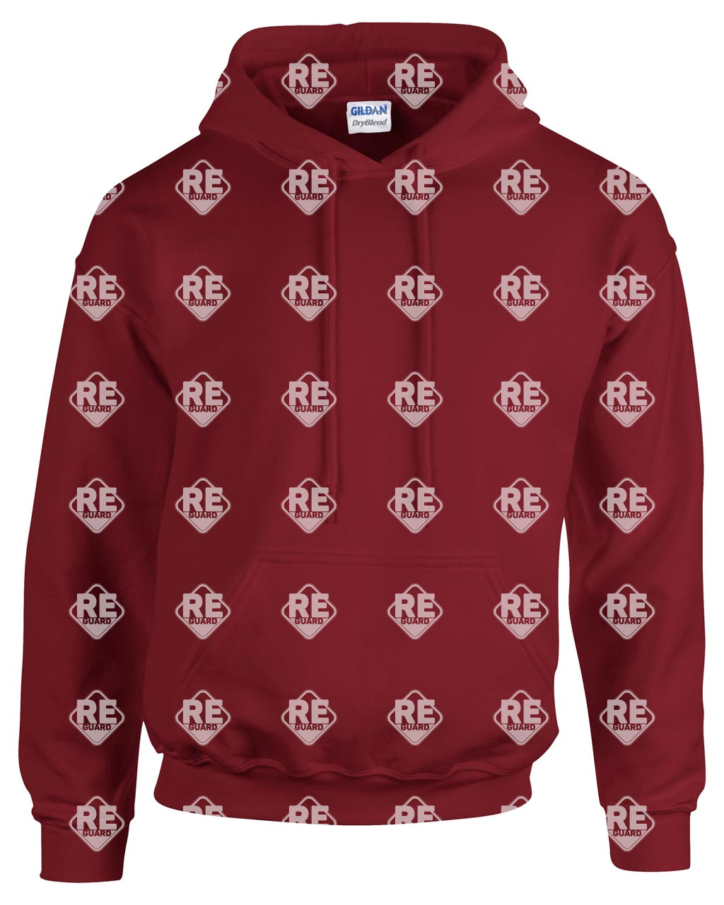 HEAVY BLEND™ SWEATSHIRT MIT KAPUZE FÜR ERWACHSENE Antique Cherry Red 2XL