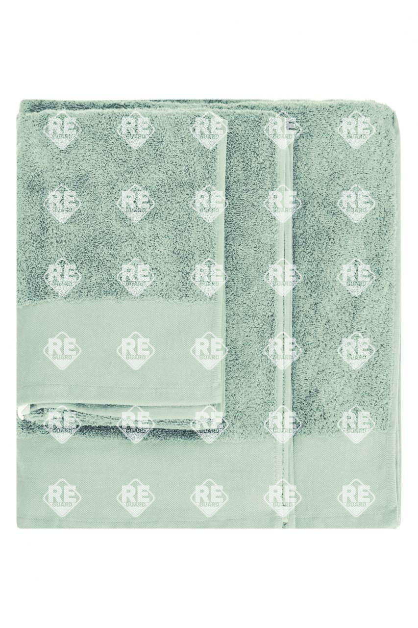 Handtuch aus Bio-Baumwolle schwarz 140x70