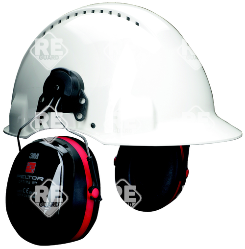 3M H540P3E-413-SV Optime III Kapselgehörschützer Helmbefestigung