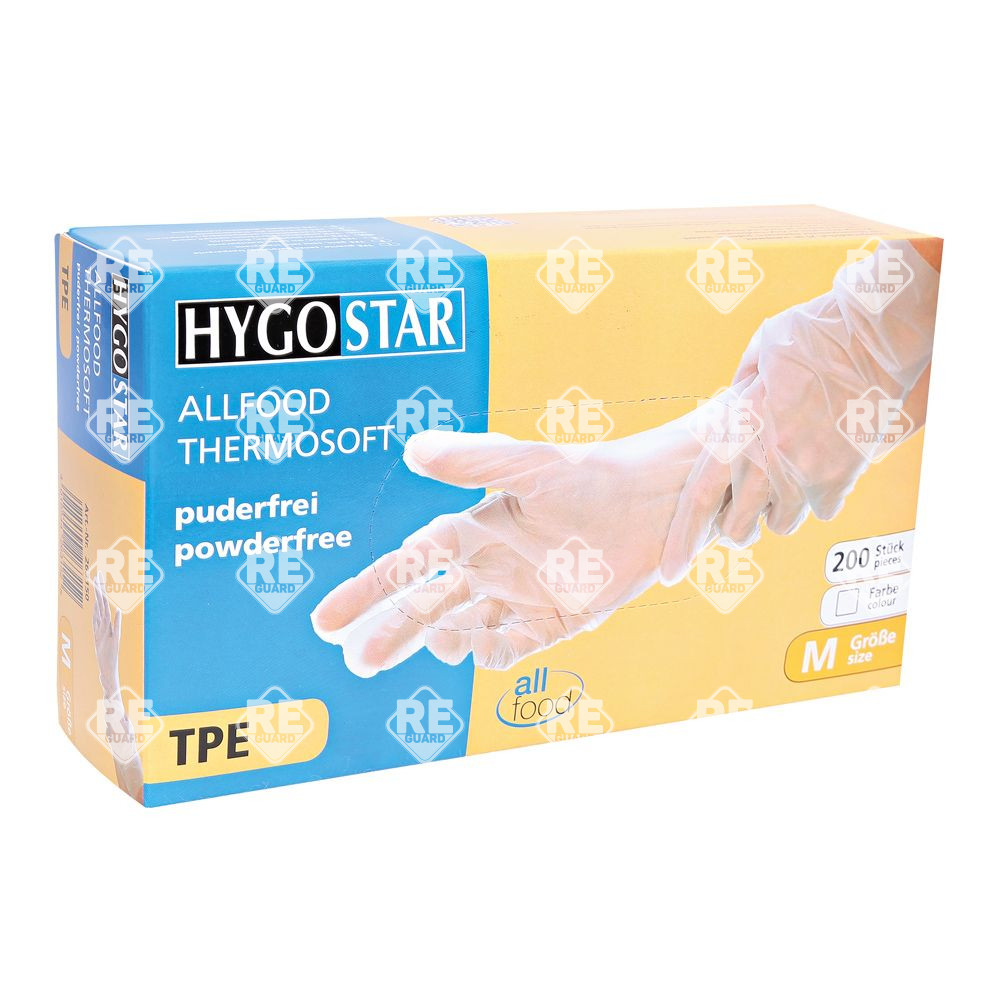 TPE-Handschuhe Allfood Thermosoft transparent XL