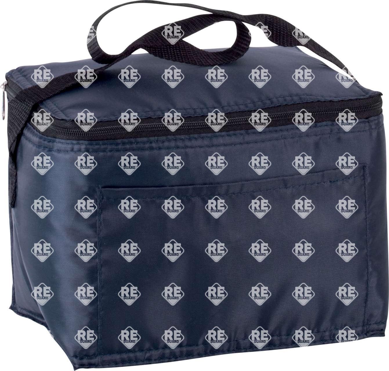 Mini-Kühltasche mit Aluminiumfolie KIMOOD schwarz