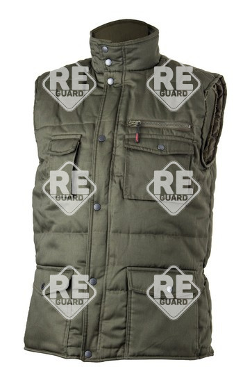 POLENA Steppweste, mit mehreren Taschen, marineblau L