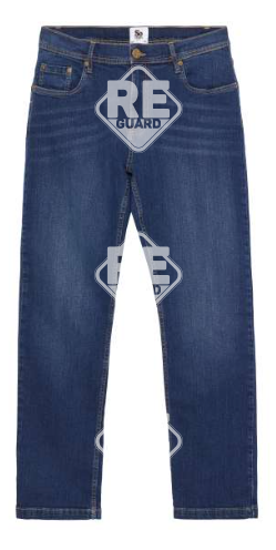 Leo Straight Jeans schwarz lange 28