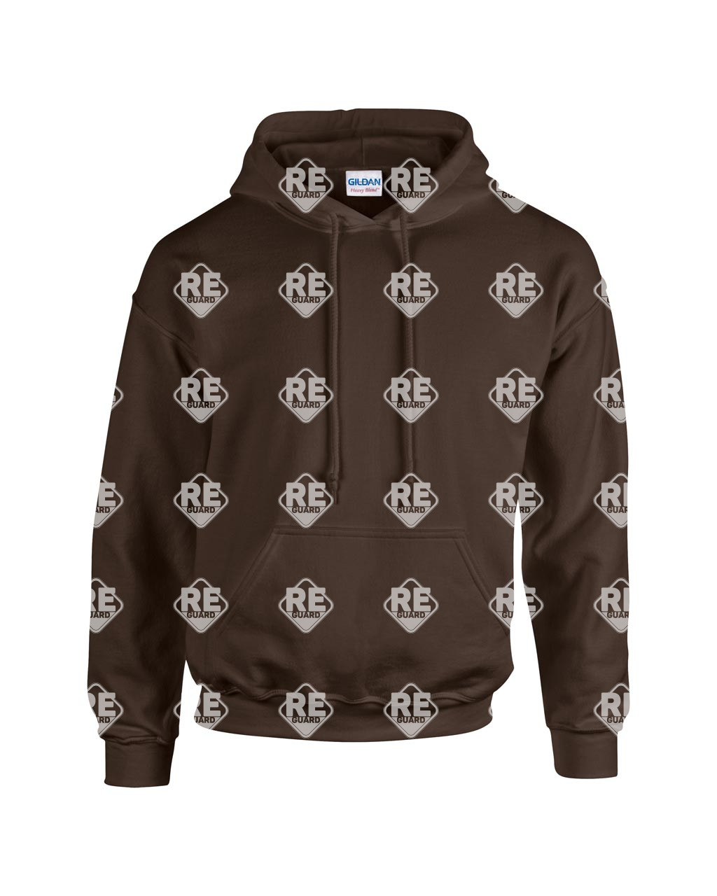 HEAVY BLEND™ SWEATSHIRT MIT KAPUZE FÜR ERWACHSENE Antique Cherry Red 2XL